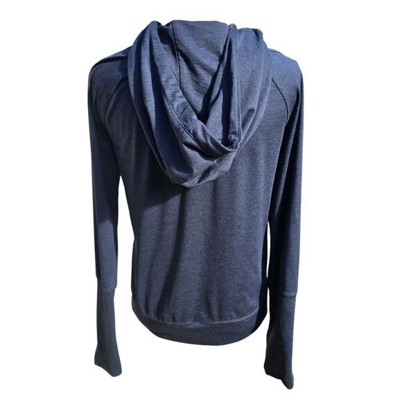 Athleta -921 Uptempo Hooded Jacket #486403 in Navy Women's XS - Picture 5 of 10